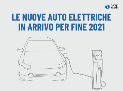 auto elettriche in uscita fine 2021