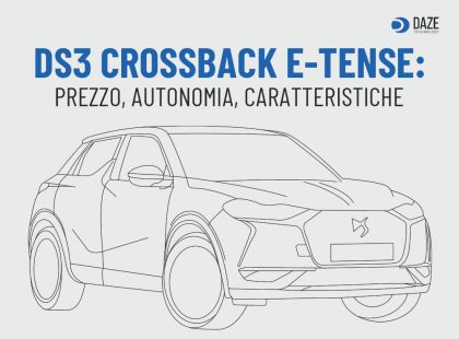 DS3 Crossback E-Tense: prezzo, autonomia e caratteristiche